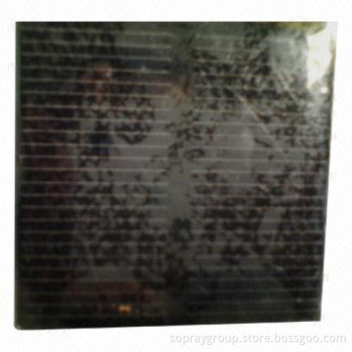 Solar panel, laminated with PCB, 3W/5V/0.6mA, 10pcs of solar cells, 55 x 55 x 30mm, PET